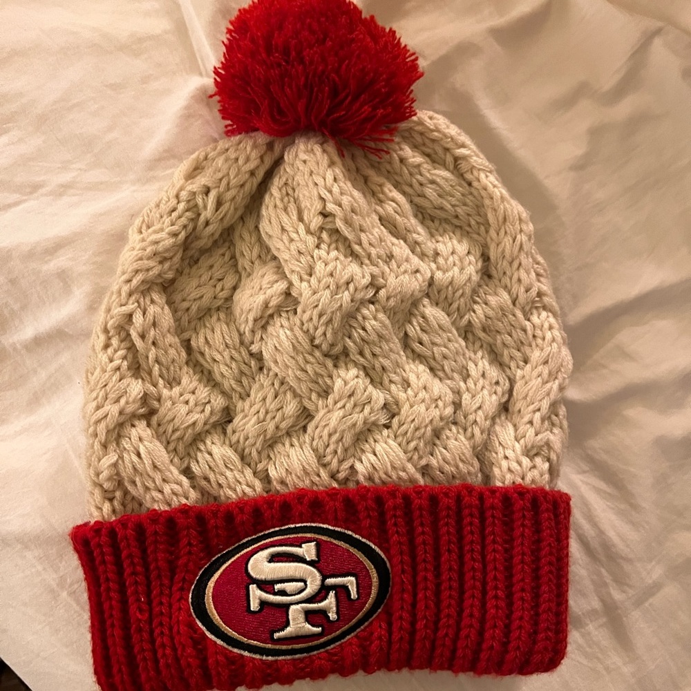 49ers beanie worn once